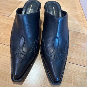 NEW IN BOX Anine Bing Tania Mules in Size 6